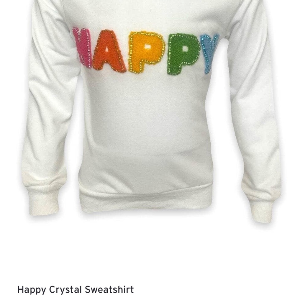 Happy Crystal Sweatshirt